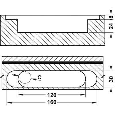Kích thước 6 Hafele 927.03.093
