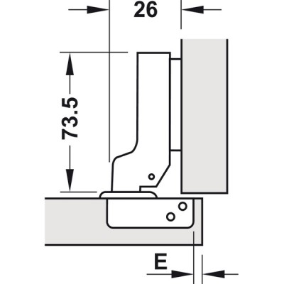 Kích thước Hafele 493.03.022