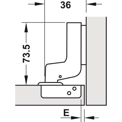 Kích thước Hafele 493.03.023