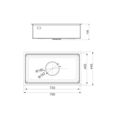 kích thước Malloca MS 7645 LINEN