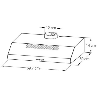 Kích thước Comfee CH-70SF49B