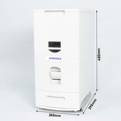 size Thùng gạo âm tủ Eurogold EGA300