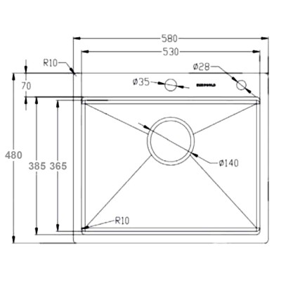 Kích thước Eurogold EUC15848EA