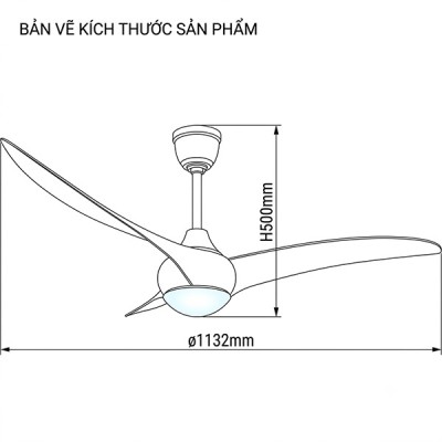 kích thước FL HD-304D