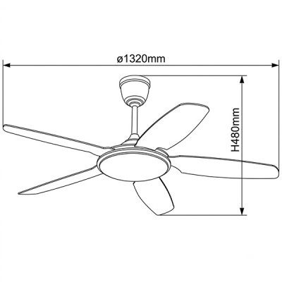 kích thước FL HD-501N