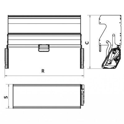 Kích thước https://thienkimhome.com/gia-nang-ha-2-tang-titanium-grandx-xl-90t1