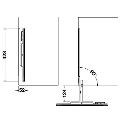 kích thước Hafele 807.95.190