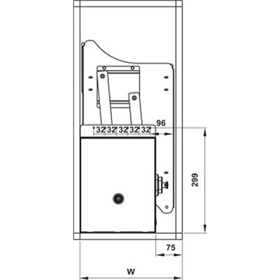 kích thước Hafele 504.76.019