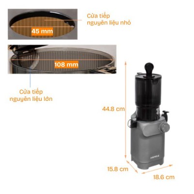 kích thước TT Hafele HS-J108SG 535.43.397