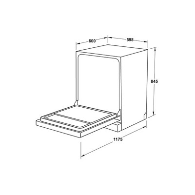 kích thước Hafele HDW-F60EB 538.21.310