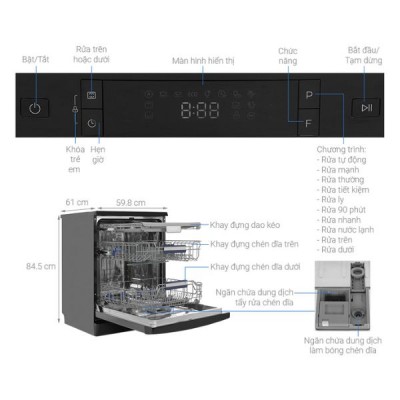kích thước TT Hafele HDW-F602EB 538.21.360