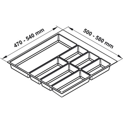 Kích thước Hafele 556.52.249