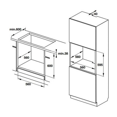 kích thước TT Hafele HO-K60B 534.05.581