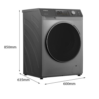 kích thước Máy giặt Hitachi BD-D1054HVOS