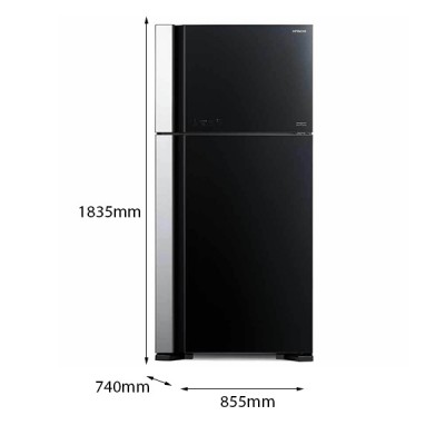 Kích thước Hitachi R-FG690PGV7X Kích thước Hitachi R-FG690PGV7X