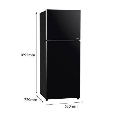 Kích thước Hitachi R-FVY480PGV0 - GBK