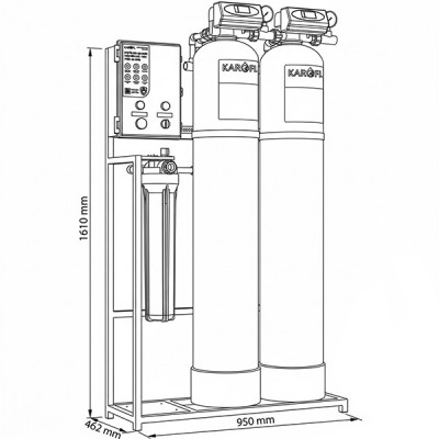 kích thước Karofi KTF-332C
