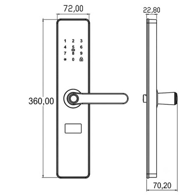 kích thước Kassler KL-399 Copper