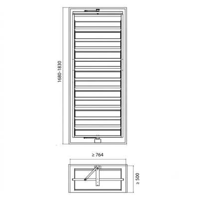 Kích thước Kệ Để Giày Xoay 360° 12 Tầng Grandx XM.1280