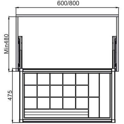 Kích thước Hafele 807.95.101