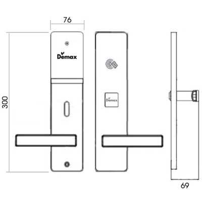 Kích thước Demax HEL606BL CNC 
