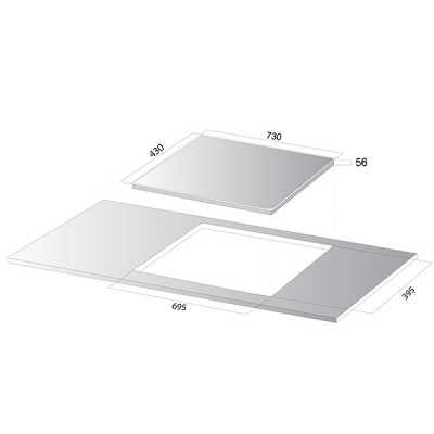 kích thước Kocher DI-338SE kích thước Kocher DI-338SE