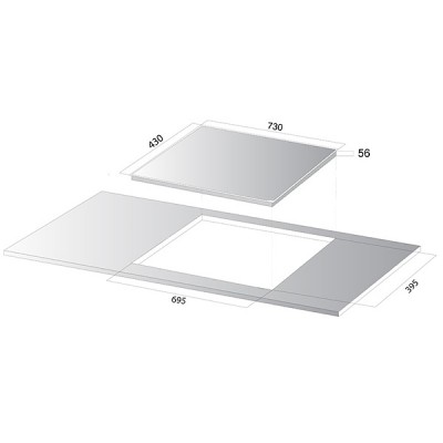 kích thước Kocher DI-688SE kích thước Kocher DI-688SE