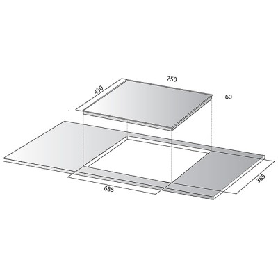 kích thước Kocher DI-806GE02 kích thước Kocher DI-806GE02