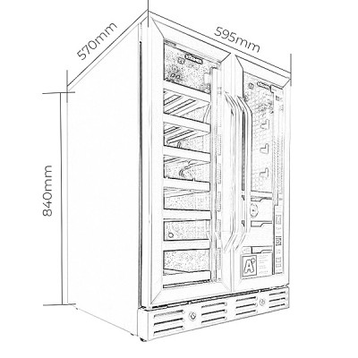 kích thước Kocher KCWEU-3338