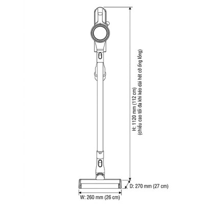kích thước LG A9K-MAX