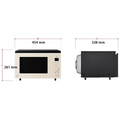 Kích thước LG MS2032GIK