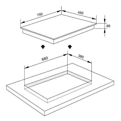 kích thước Malloca MI7502ES