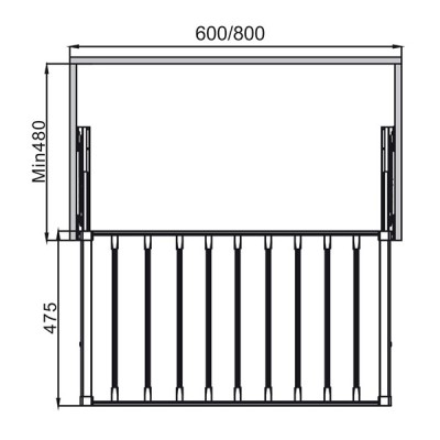 Kích thước Hafele 807.95.823