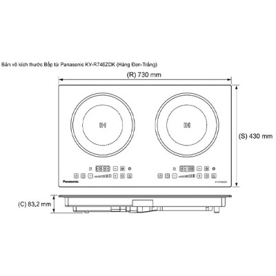 kích thước Panasonic KY-H1WZ70KRA