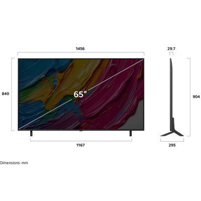 Kích thước Smart TV LG 65QNED80ASA