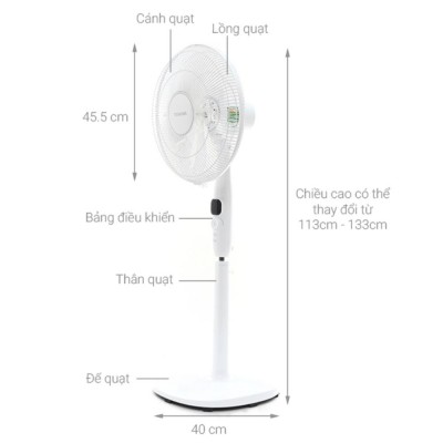 Kích thước Toshiba F-LSD10(H)VN