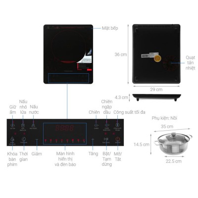 Kích thước Toshiba IC-20S1PV