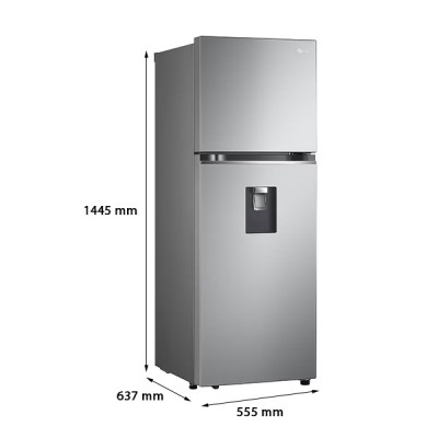 Kích thước Tủ Lạnh Ngăn Đá Trên LG GN-D312PS