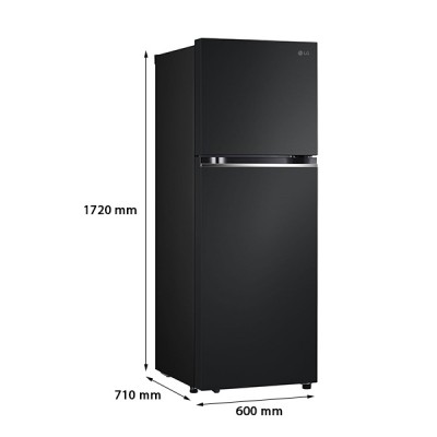 Kích thước Tủ Lạnh Ngăn Đá Trên LG LTB31BLM
