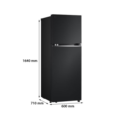 Kích thước Tủ Lạnh Ngăn Đá Trên LG LTB31BLMA