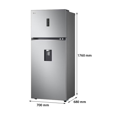 Kích thước Tủ Lạnh Ngăn Đá Trên LG GN-D392PSA