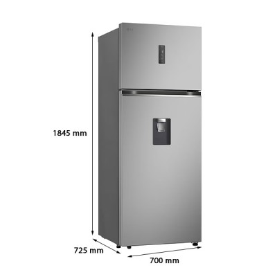 Kích thước Tủ Lạnh Ngăn Đá Trên LG LTD46SVMA