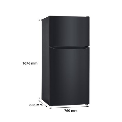 Kích thước Tủ Lạnh Ngăn Đá Trên	LG LTB55BLMD