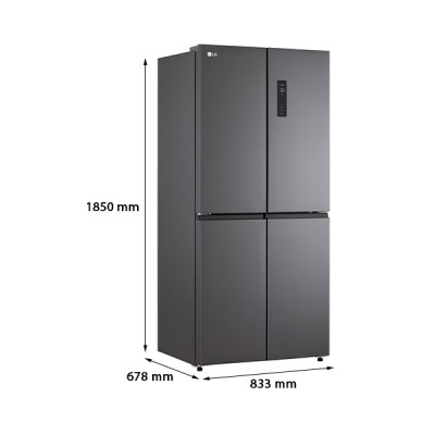 kích thước LG GR-B50BL