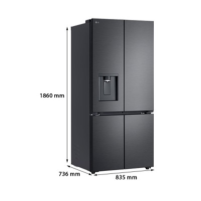 kích thước LG F61BMD