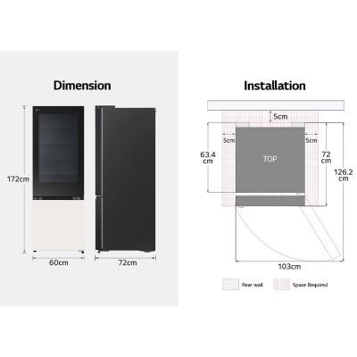 kích thước LG LBB33BGMAI