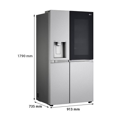 kích thước LG GR-X257JS