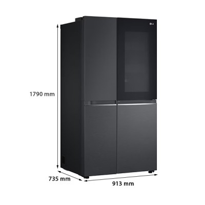 kích thước LG GR-Q257MC