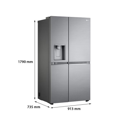kích thước LG GR-D257JS