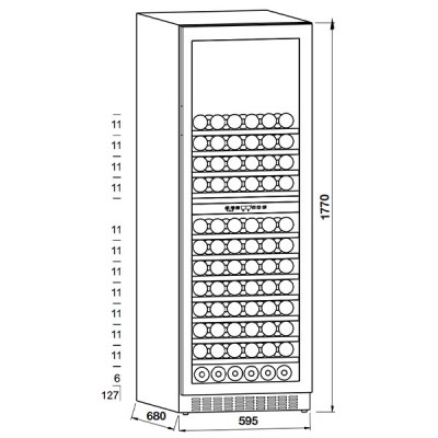 kích thước TT Hafele HW-C415FB 533.17.021